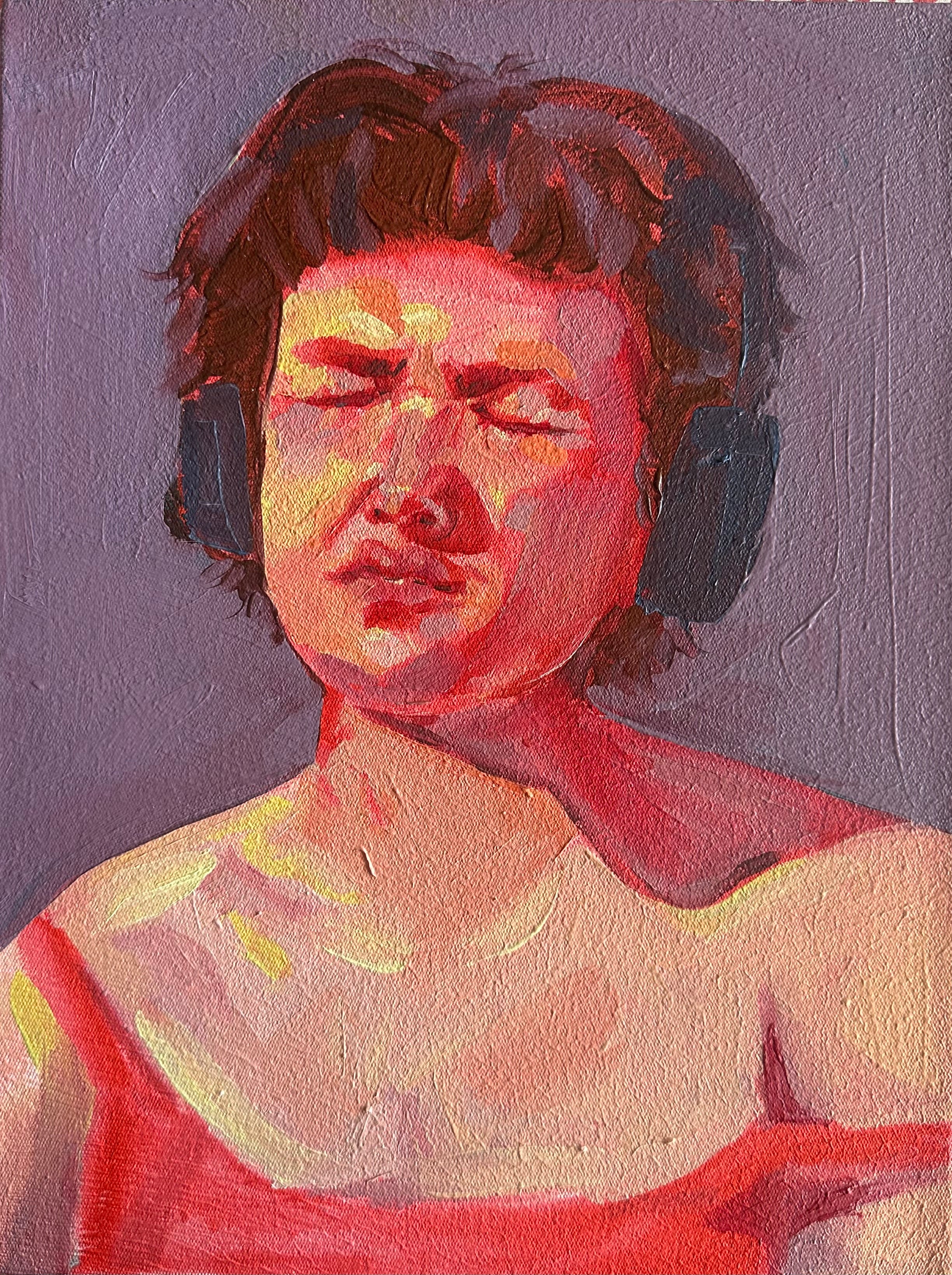 Self-portrait after a hard week